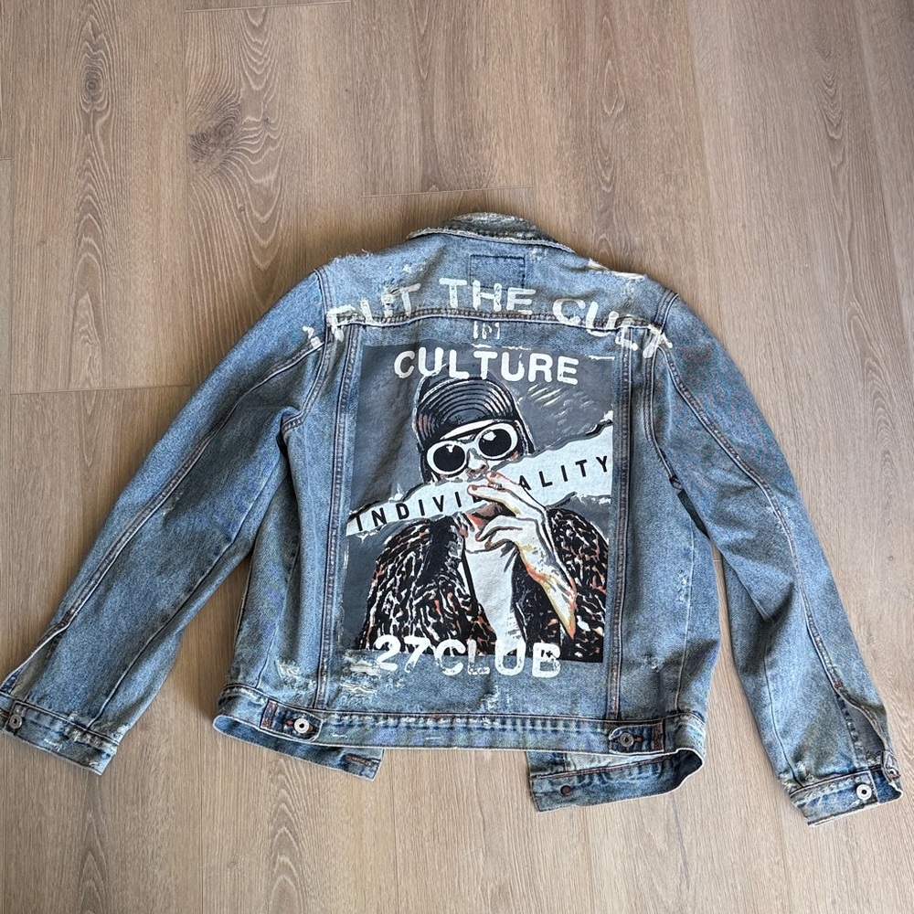 Cult of Individuality Blue Denim Jacket